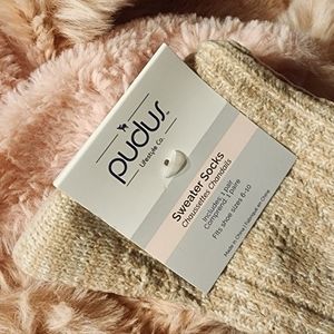 Pudus Sweater Socks Knee High